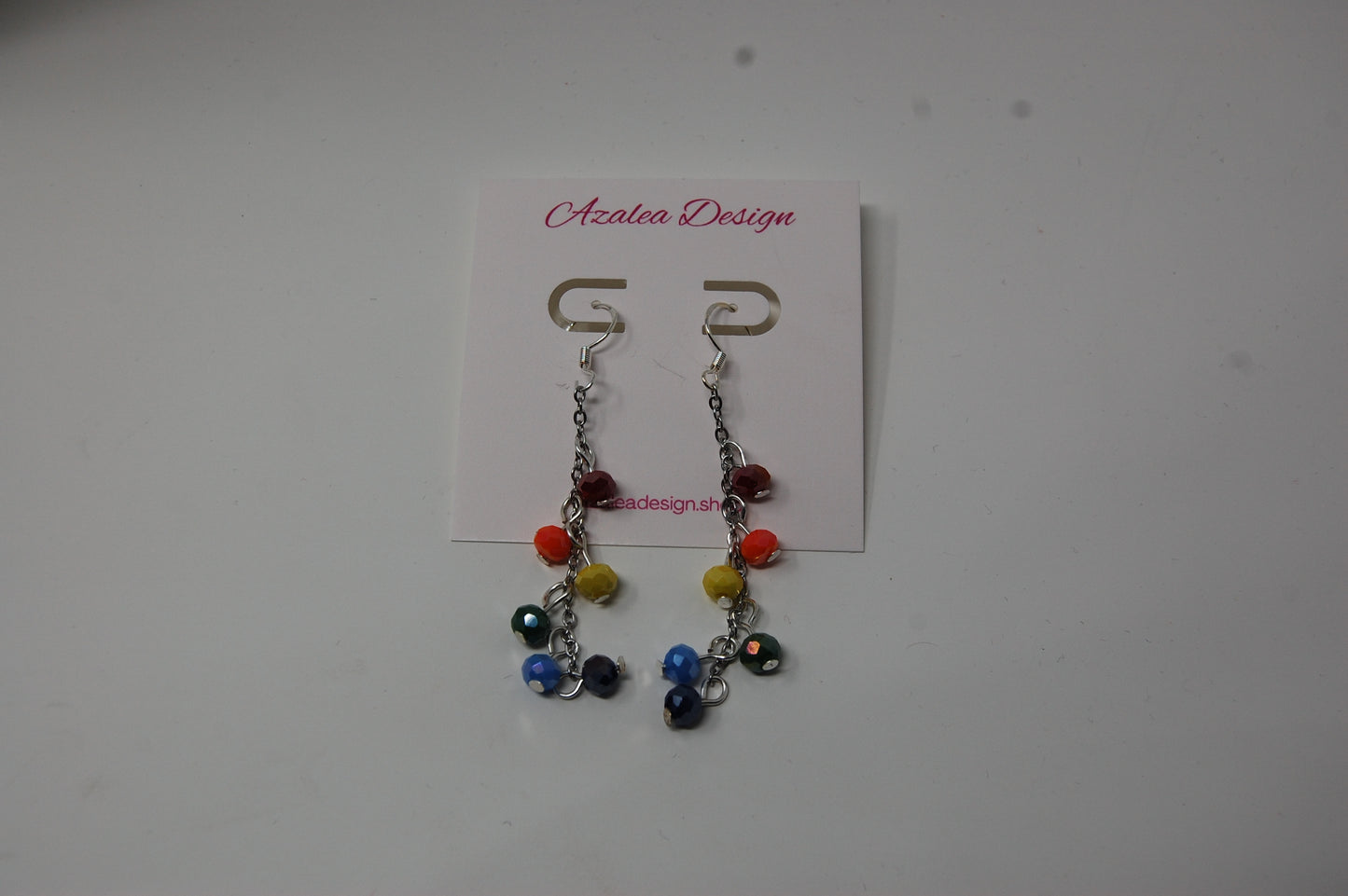 Rainbow Dangle Earrings