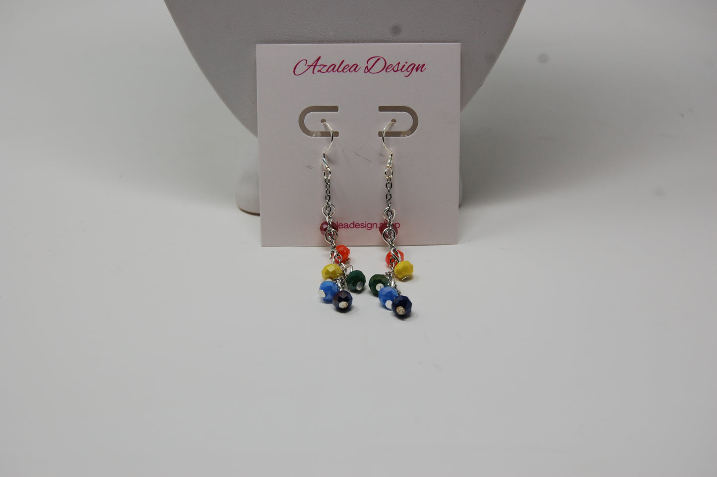 Rainbow Dangle Earrings