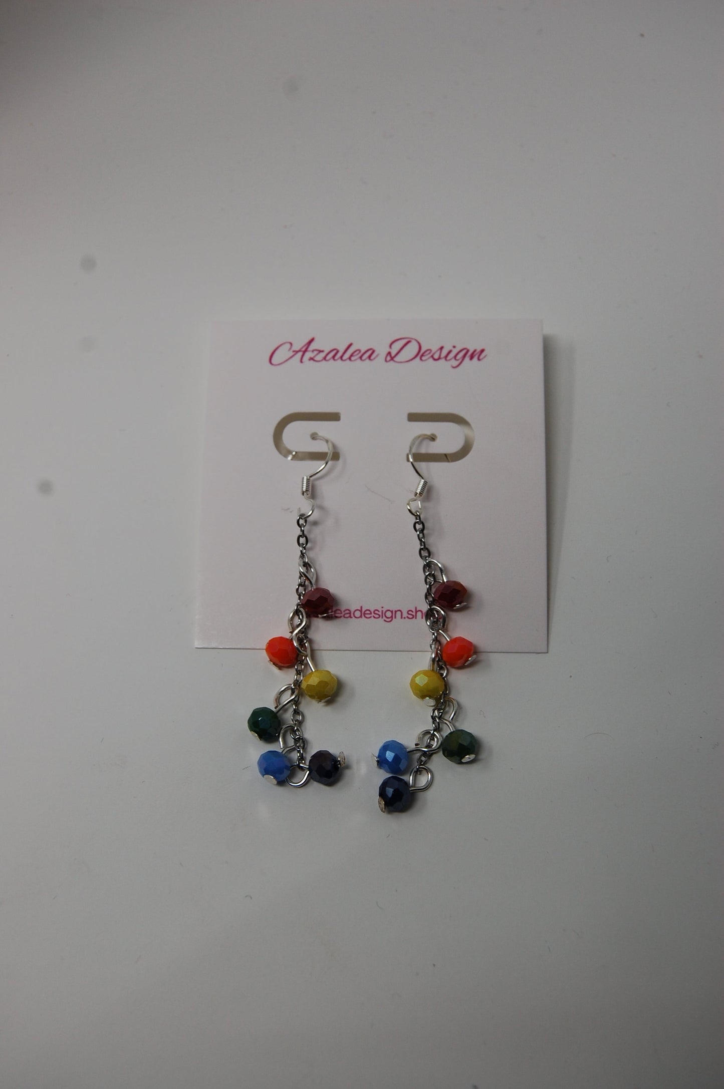 Rainbow Dangle Earrings