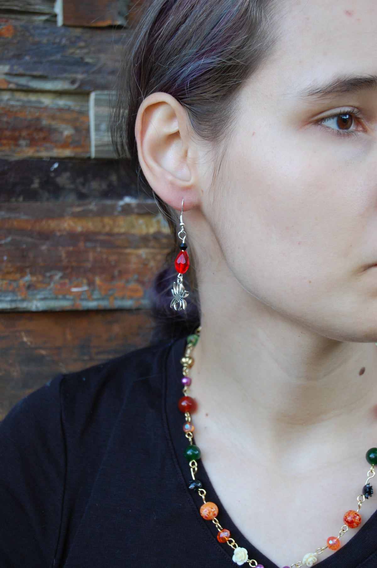 Spider Dangle Earrings