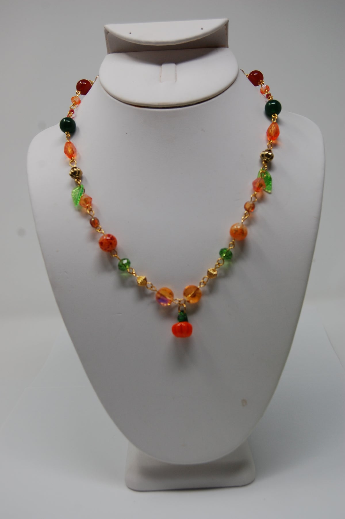Autumn Pumpkin Necklace