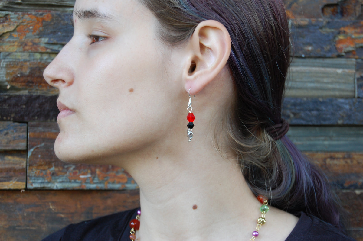 Bat Dangle Earrings
