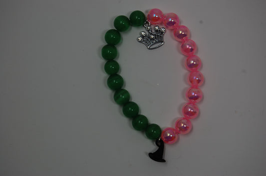 Elphaba and Glinda Friendship Bracelet