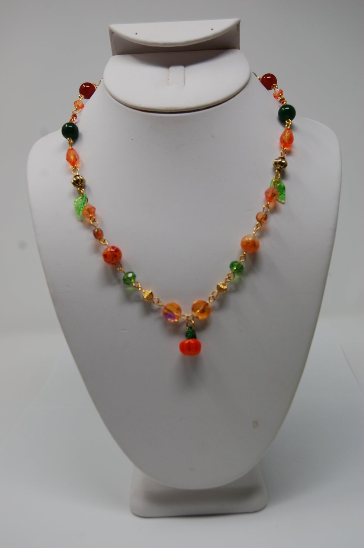 Autumn Pumpkin Necklace