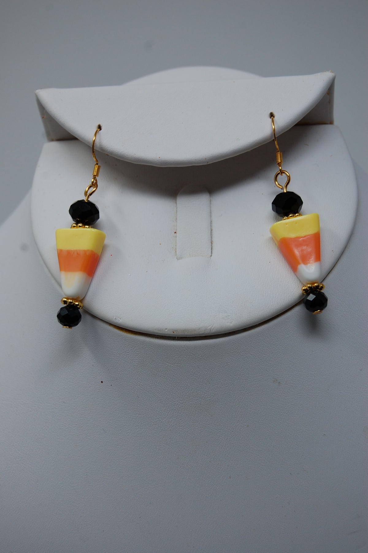 Candy Corn Dangle Earrings
