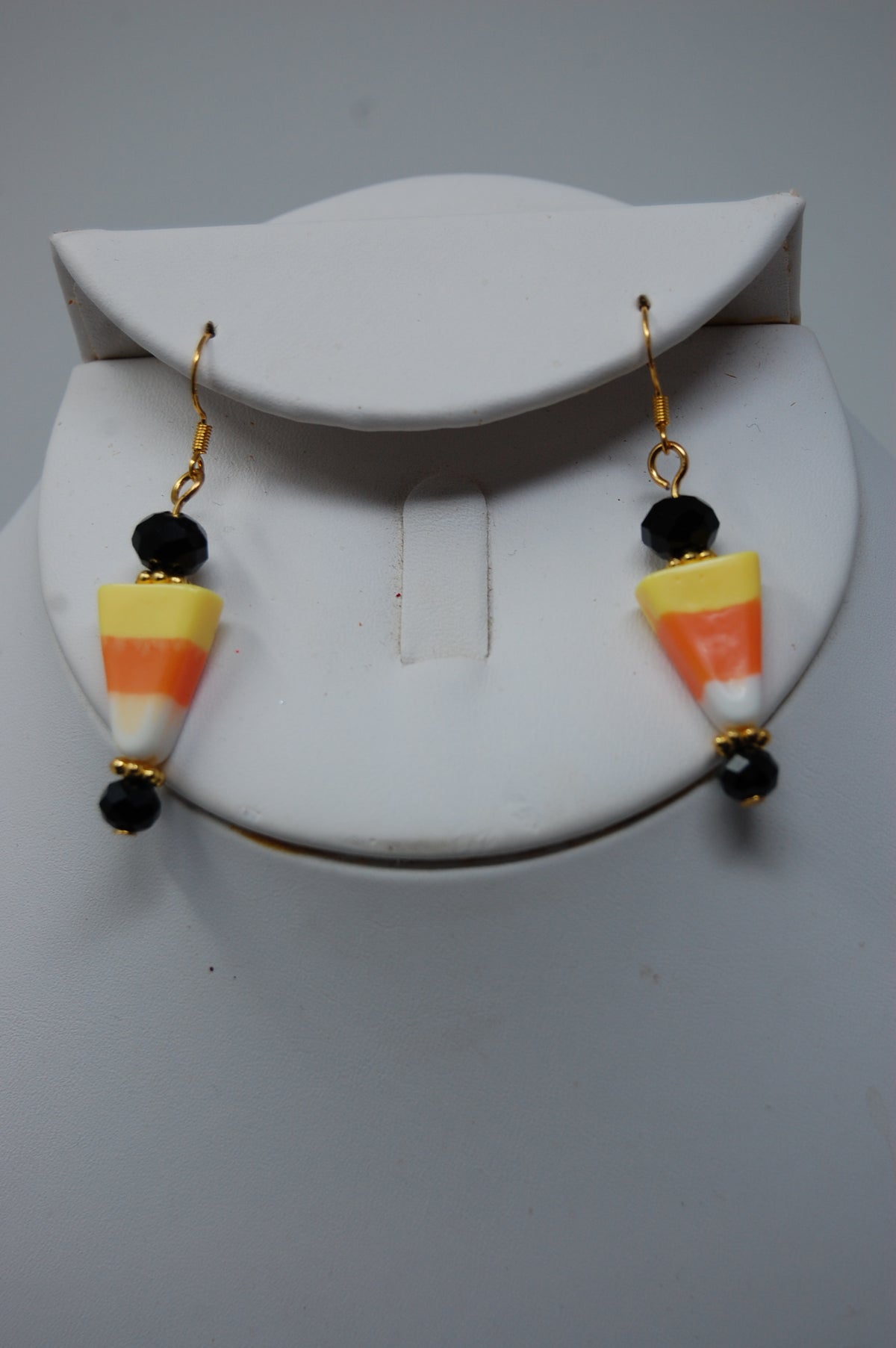 Candy Corn Dangle Earrings